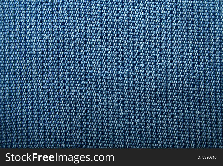 Texture of blue jeans material. Texture of blue jeans material