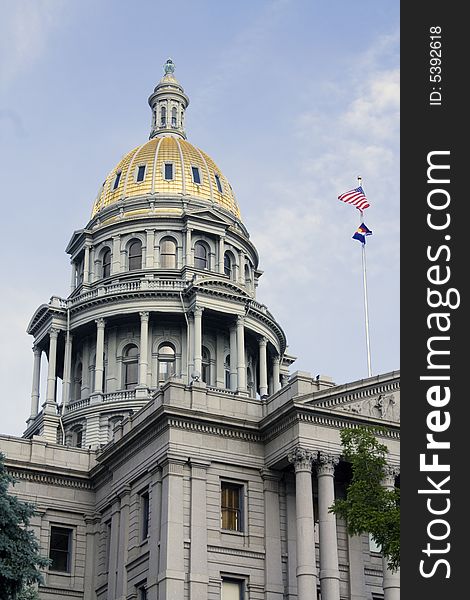 State Capitol of Colorado in Denver. State Capitol of Colorado in Denver.