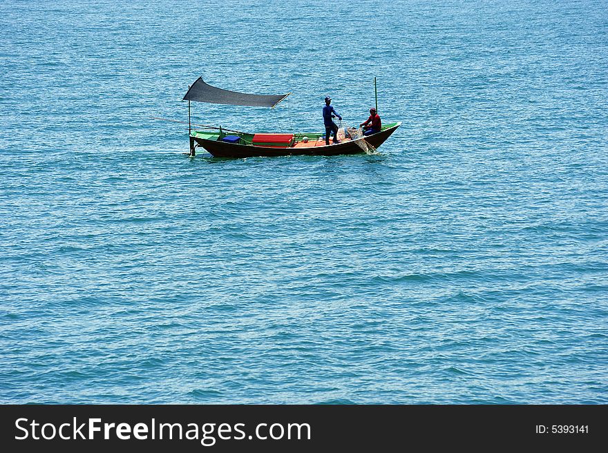 On Thailands east coast, four hundred km from Bangkok, Ko Chang is the second largest island of the country. With few roads and no towns this place became an idyllic retreat. a fishing boat. On Thailands east coast, four hundred km from Bangkok, Ko Chang is the second largest island of the country. With few roads and no towns this place became an idyllic retreat. a fishing boat