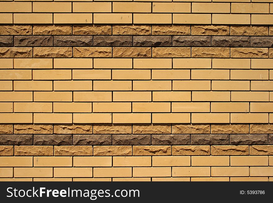 Brick wall