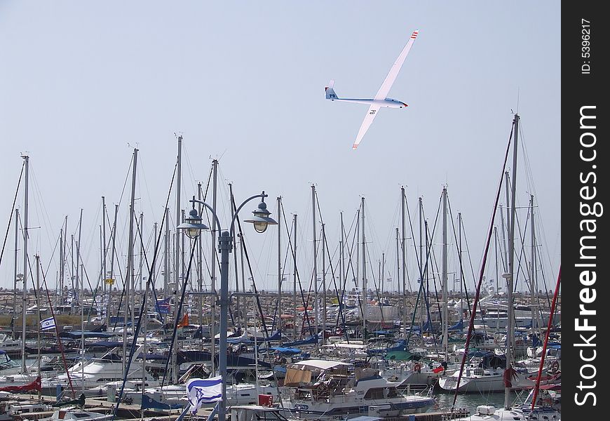 Marina View With Masts