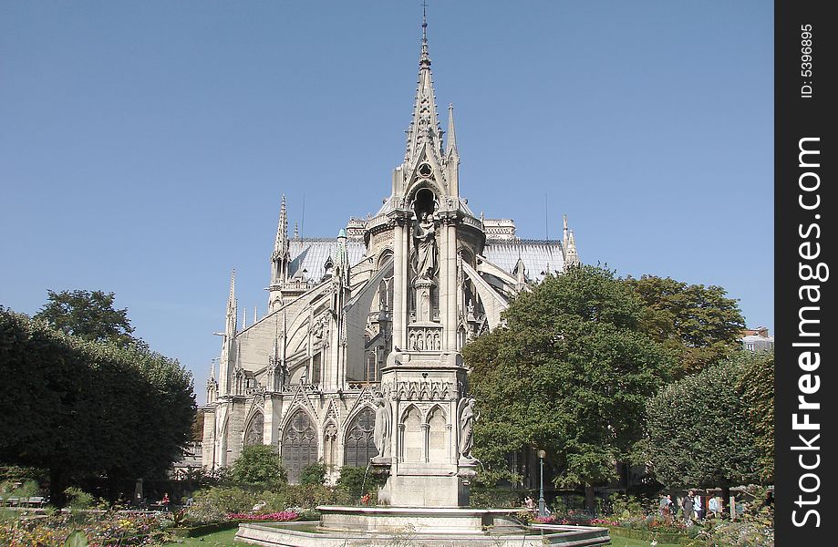 Cathedral Notre Dame de Paris.