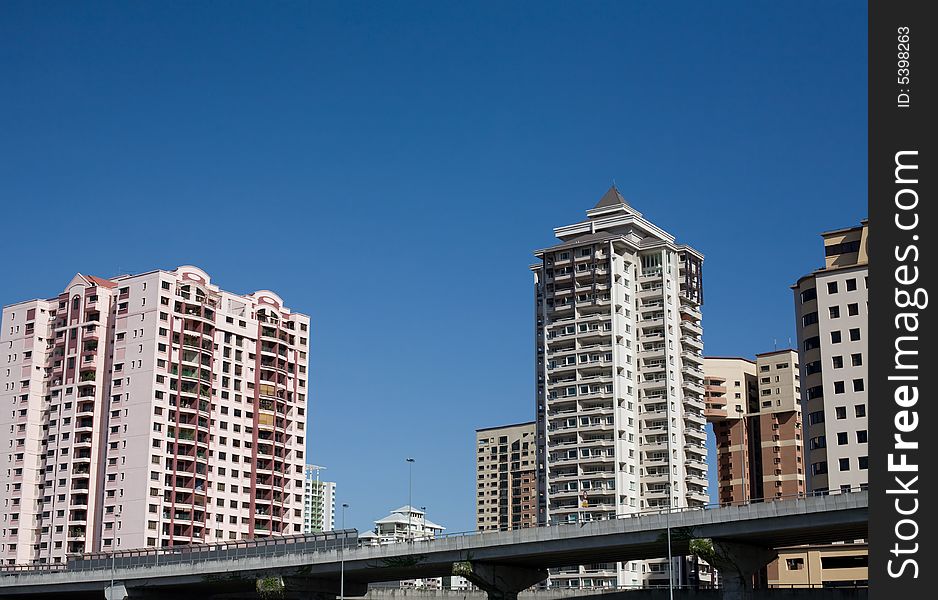 Modern Residential High Rise Condominiums. Modern Residential High Rise Condominiums