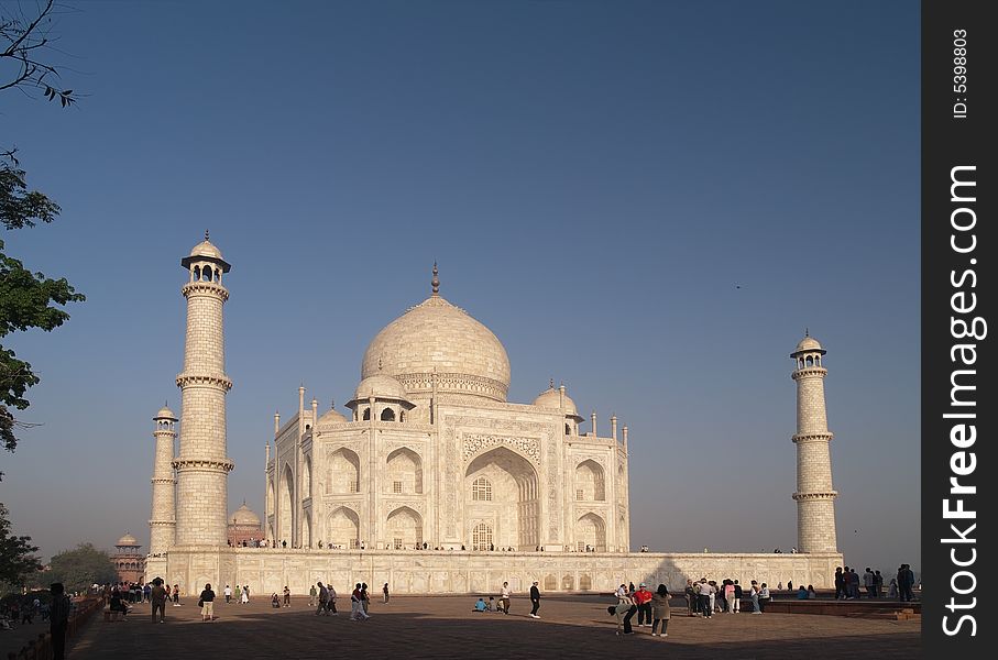 Taj Mahal palace in India