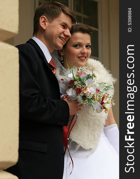 Wedding held in Lviv, Ukraine,. Wedding held in Lviv, Ukraine,