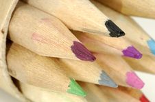 Color Pencils Stock Images