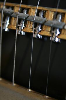 Vintage Electric Guitar - Extreme Mechanical Close Up Stock Photography Vintage Electric Guitar - Extreme Mechanical Close Up Stock Photography