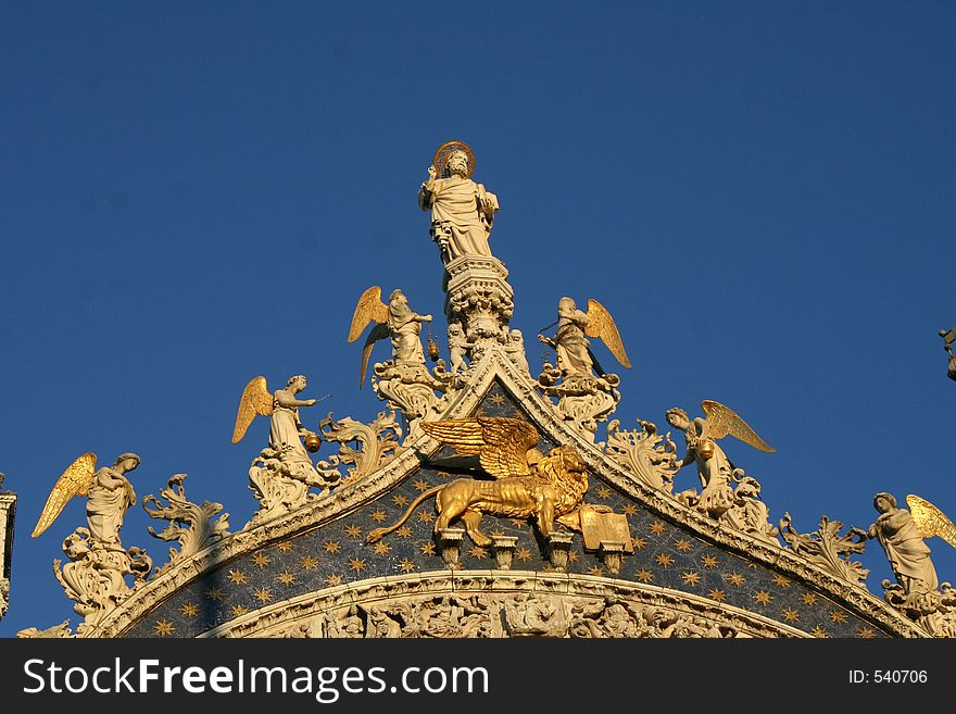 San Marco Basilica in Venice/Italy. San Marco Basilica in Venice/Italy