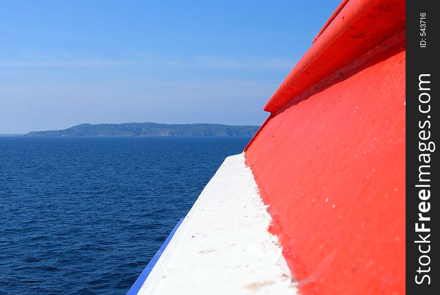 View from the ferry. View from the ferry