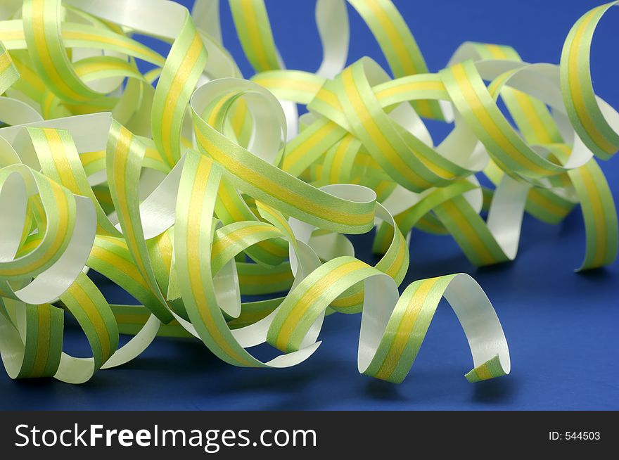 Photo of Green and Yellow Ribbon