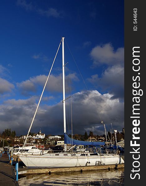 Boats In The Harbor