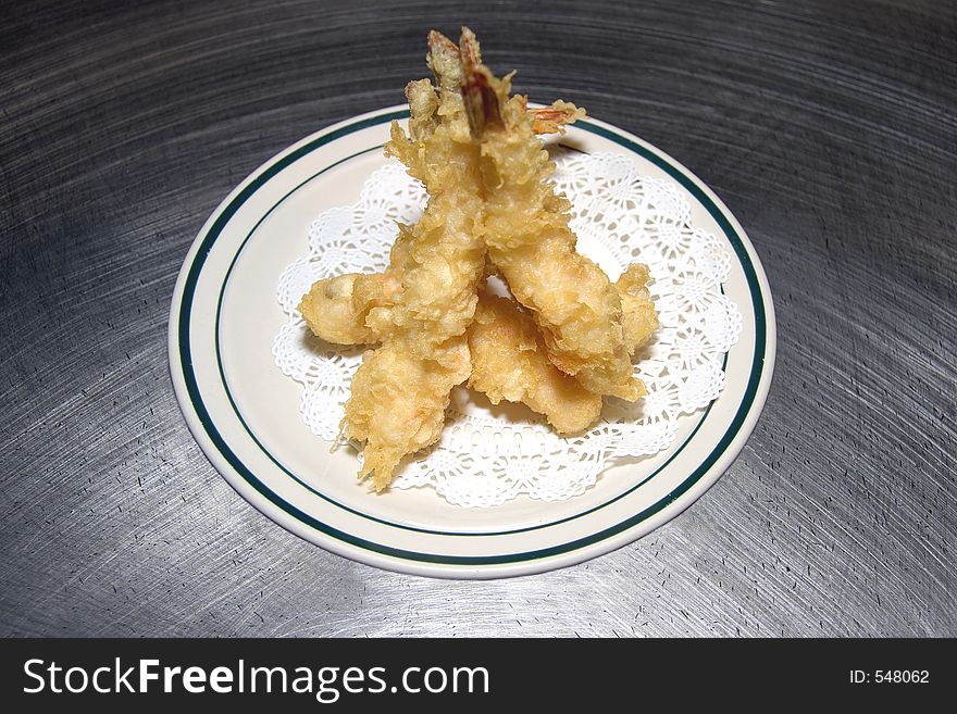 Tempura shrimp. Tempura shrimp