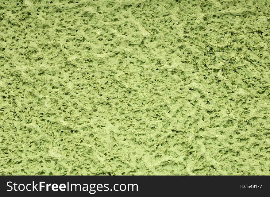 Green Corrugate Textured Background