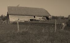 Rustic Barn Stock Photo