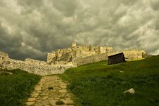 Spis Castle 2 Royalty Free Stock Image
