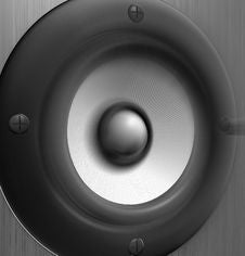 Vibrating Speaker Stock Photo Vibrating Speaker Stock Photo