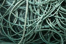 Coiled Rope Detail Stock Photography Coiled Rope Detail Stock Photography