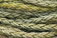 Coiled Rope Detail Stock Photography Coiled Rope Detail Stock Photography