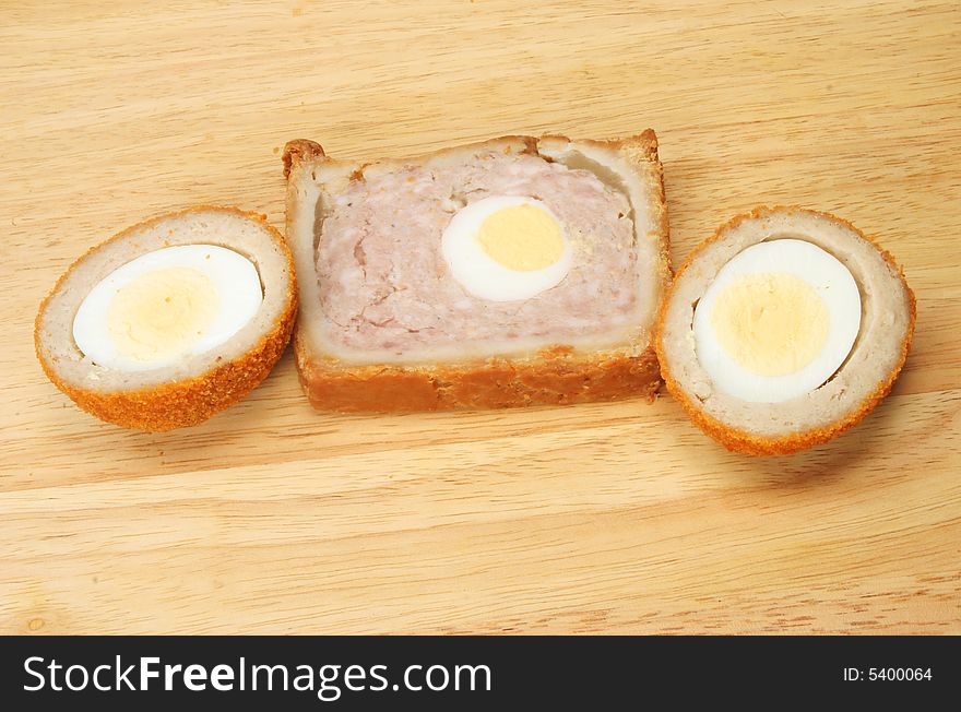 Gala Pie And Scotch Eggs