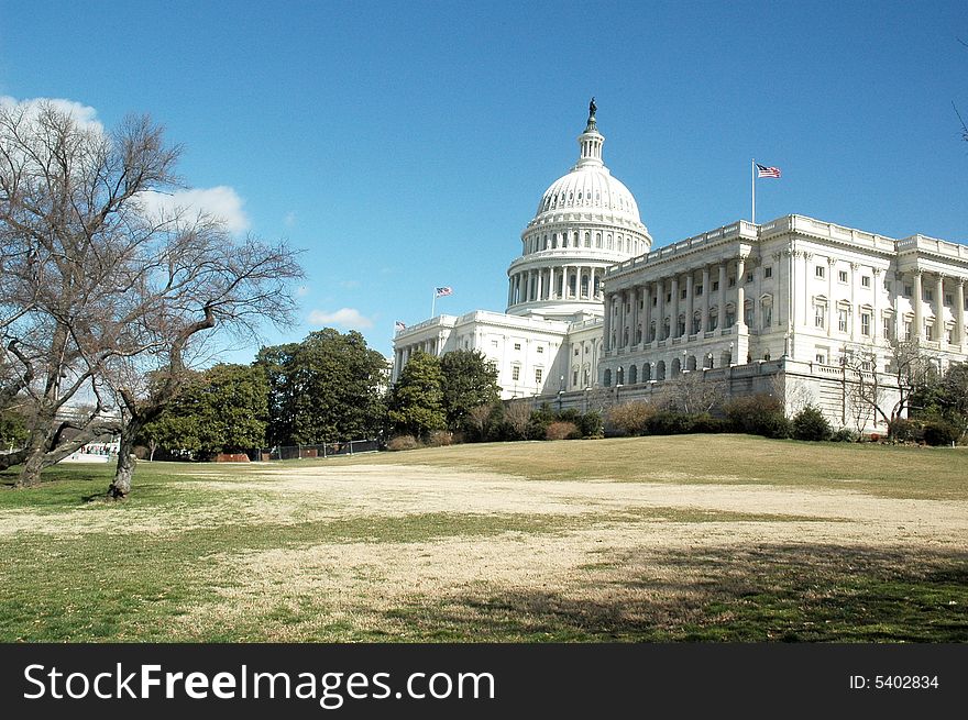 The Capitol in Washington DC