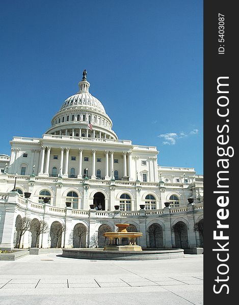 The Capitol in Washington DC