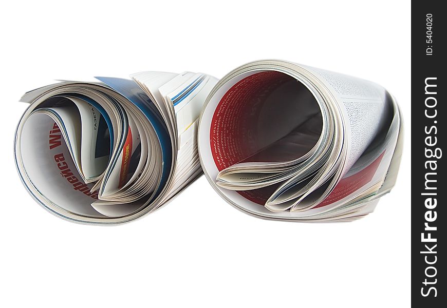 Rolled Newspaper