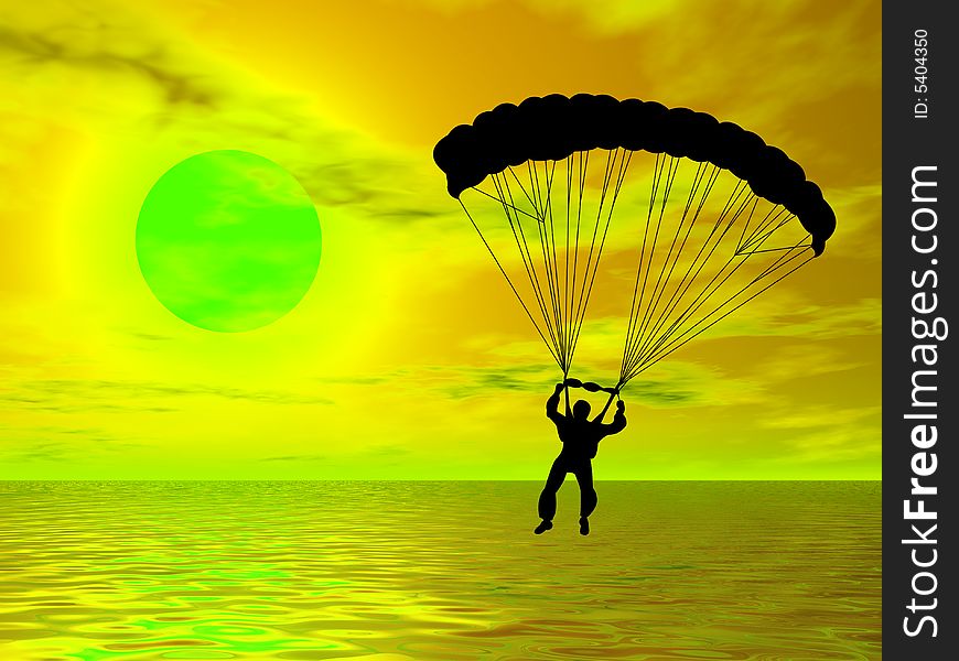 Parachutist