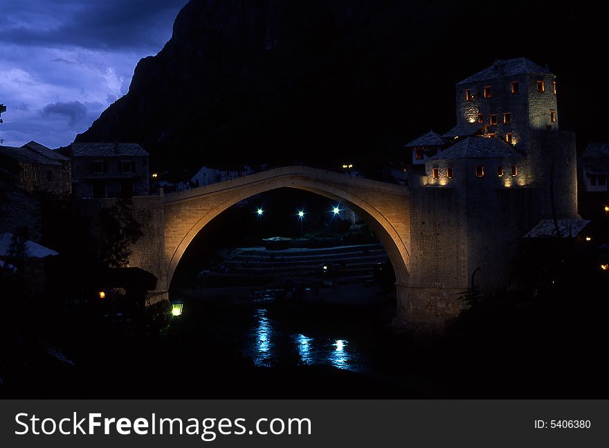 Mostar's bridge,bosnia,europe