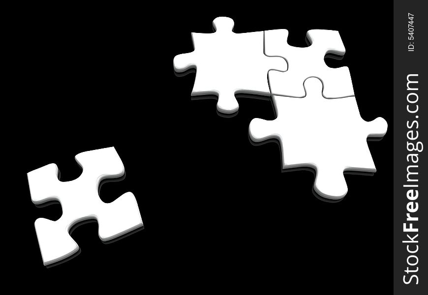 White Jigsaw