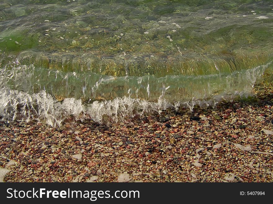 Pebble and water. canon eos 400d. Pebble and water. canon eos 400d