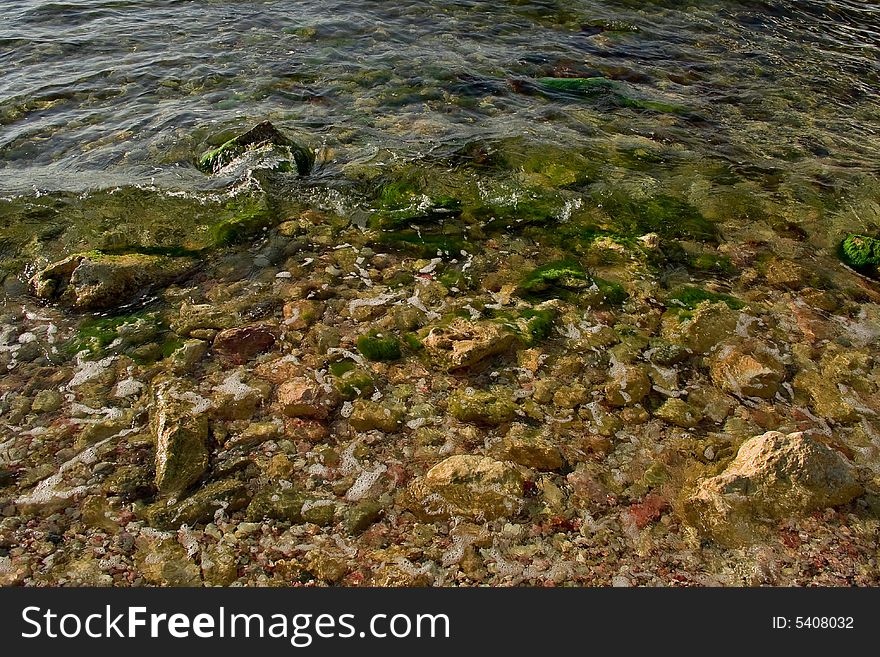 Pebble and water. canon eos 400d. Pebble and water. canon eos 400d