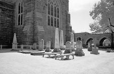 The Infrared Image Of A Church Ground Royalty Free Stock Photo The Infrared Image Of A Church Ground Royalty Free Stock Photo