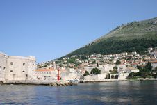 Fort In Dubrovnik Stock Photos