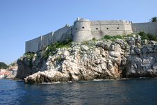 Fort In Dubrovnik Royalty Free Stock Image