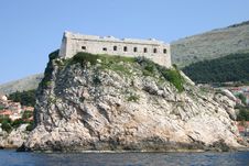 Fort In Dubrovnik Royalty Free Stock Photography