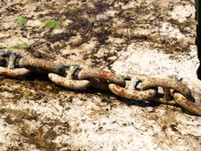Old Chain Royalty Free Stock Photos Old Chain Royalty Free Stock Photos