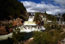 Cascade Dam 2 Royalty Free Stock Photos Cascade Dam 2 Royalty Free Stock Photos