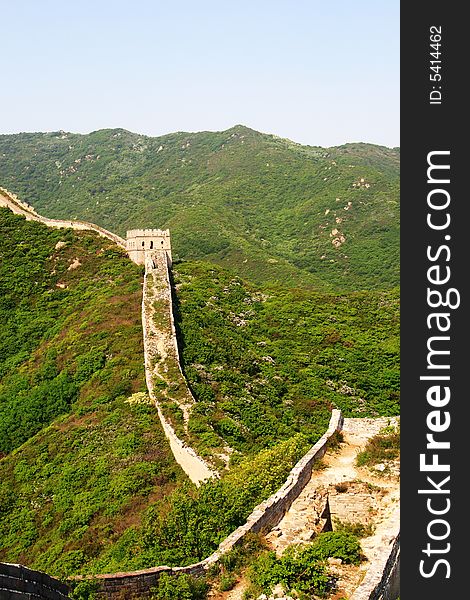Great wall chinese china wonder