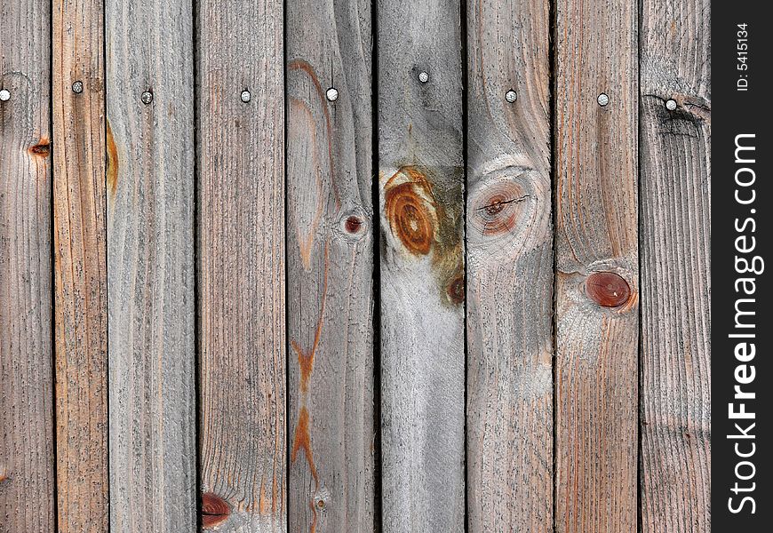 Wooden fence. Texture.