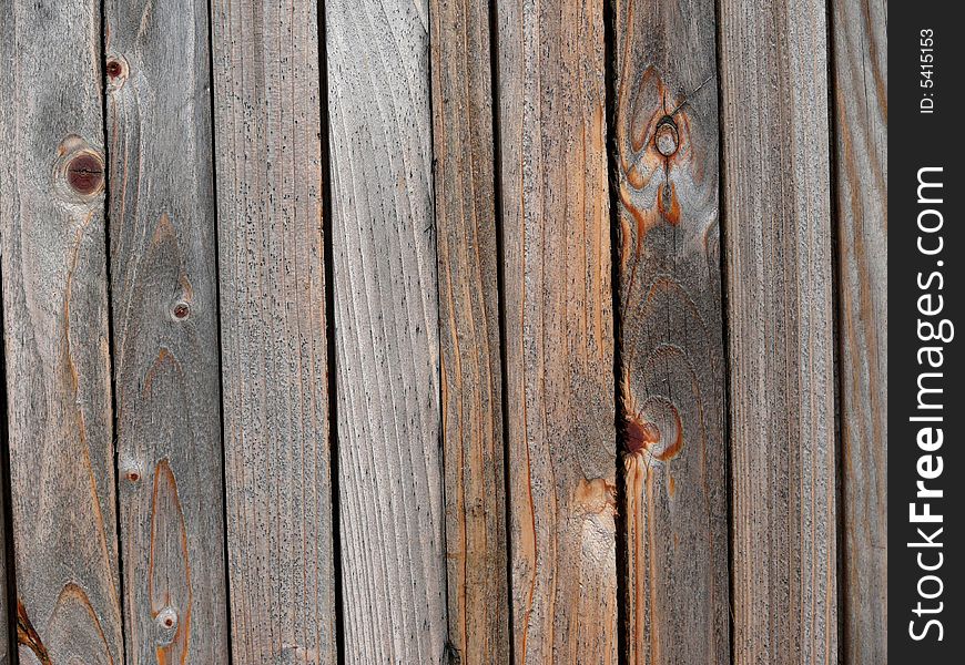 Wooden fence. Texture. A background.