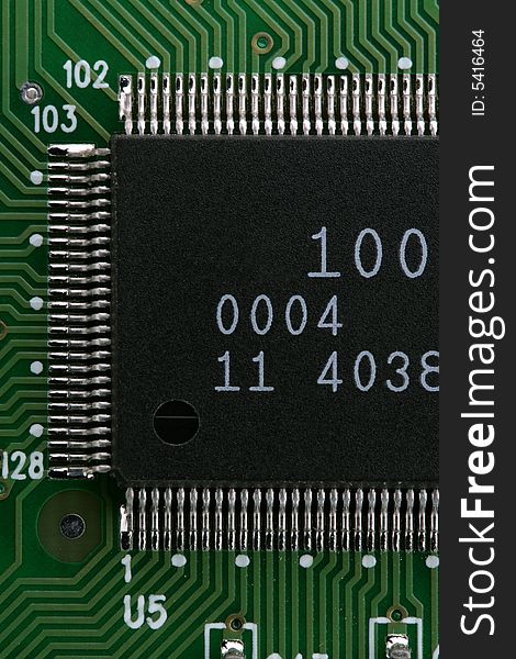 Extreme close up of an integrated circuit. Extreme close up of an integrated circuit