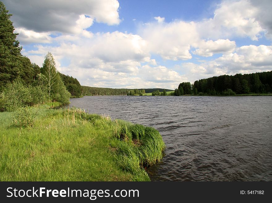 Sisert' river in Sverdlovsk region (Russia). Sisert' river in Sverdlovsk region (Russia)