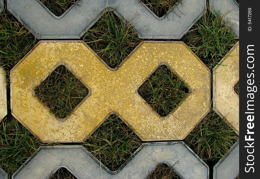Decorative pavement stone texture in China. Decorative pavement stone texture in China
