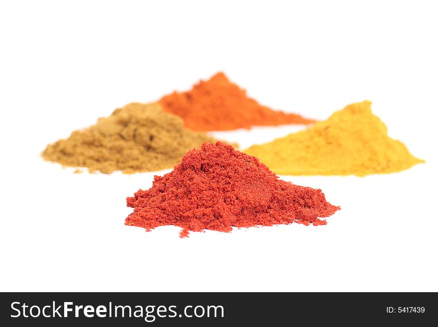 Set Of Dry Spices