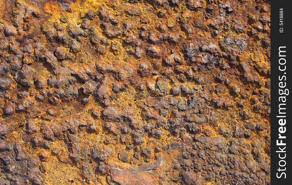 Very rusty metal surface useful for texture and wallpapers. Very rusty metal surface useful for texture and wallpapers.