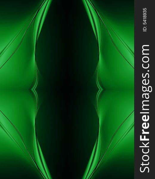 Green lines. Abstract textured fractals. Background. Digital illustration. Green lines. Abstract textured fractals. Background. Digital illustration.