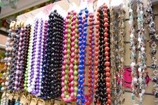 Multi-colored Beads Stock Images