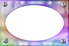 Plastic Psychedelic Frame Stock Photography Plastic Psychedelic Frame Stock Photography