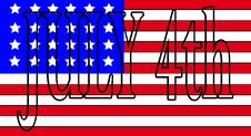 July 4th 2 Royalty Free Stock Photography