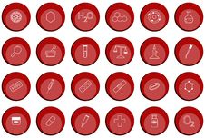 Chemistry Buttons Stock Photography Chemistry Buttons Stock Photography